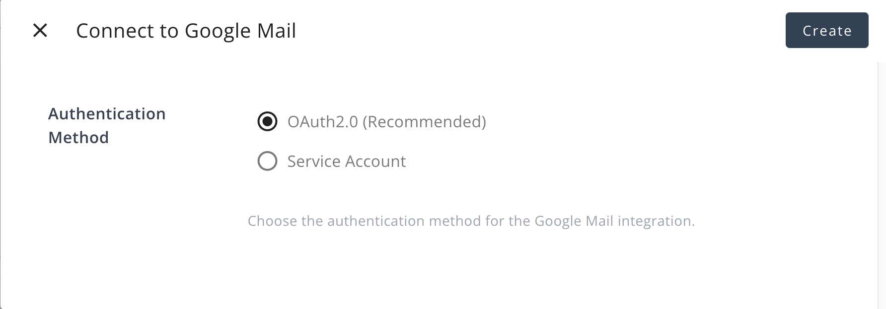 Google sign-in page