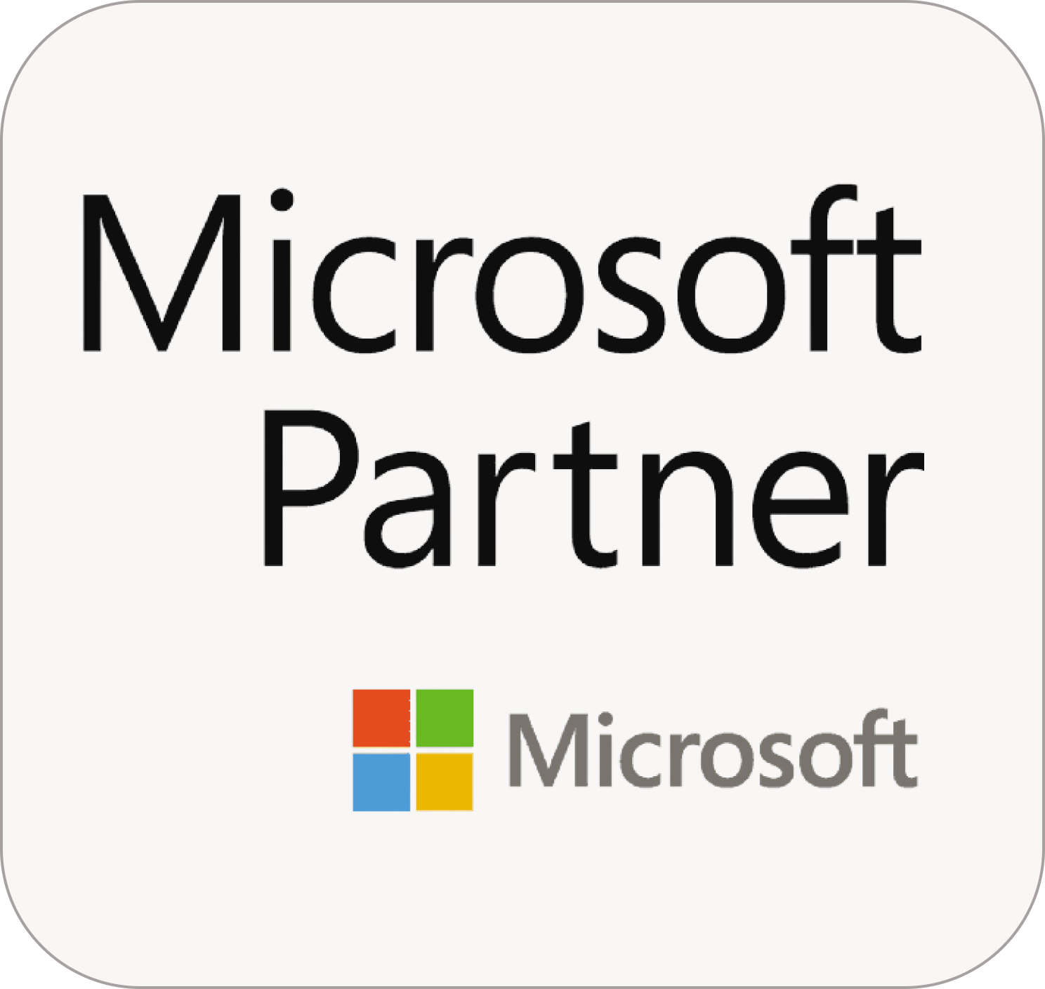 Microsoft Partner Logo